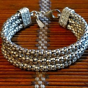 Silpada Sterling Silver Popcorn Bracelet